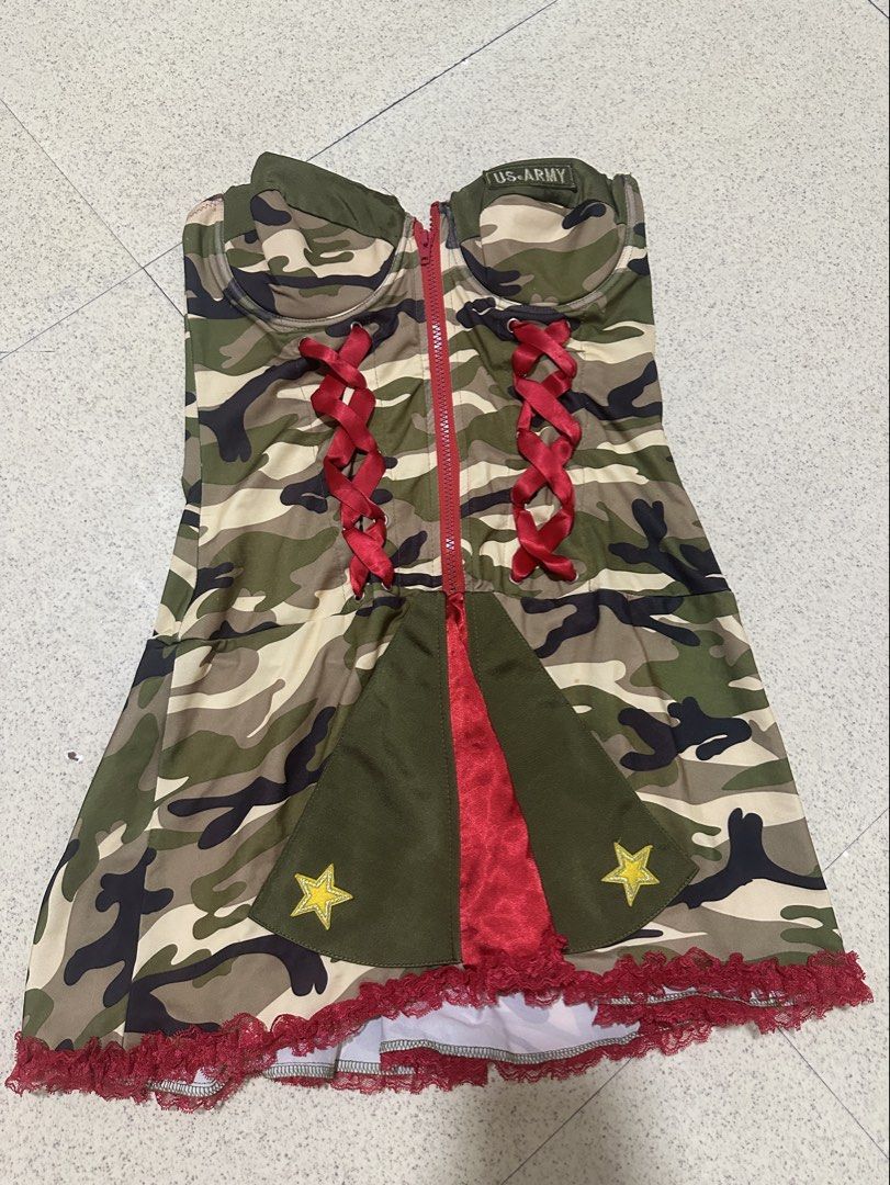 Halloween Costume (Category: Sets or Coordinates) located in Manila. Submitted by jhannabara79691 (Listing ID 1470475623, Image 1). Description: HALLOWEEN COSTUMES FOR SALE selling these costumes for anyone looking for a last-minute halloween fit! ♡ sexy army dress | XS-S ♡ clown / harley quinn set (top + bottom) | XS-S 📍 location: Pandacan, Manila only 💌 same-day delivery (SDD) or pickup only ⭐️ Gcash / Gotyme / Maribank dm me if interested! f