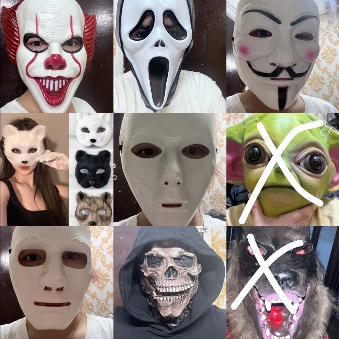 Halloween mask (Category: Announcements) located in Mandaluyong City. Submitted by samarahmay (Listing ID 1470381966, Image 3). Description: Onhand.