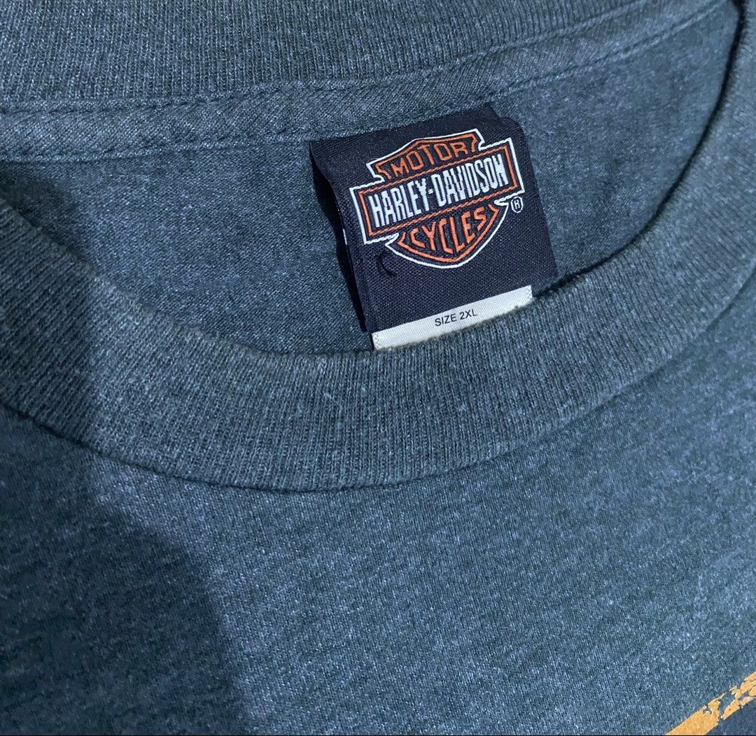 Harley Davidson (Category: Tshirts & Polo Shirts ) located in Bato. Submitted by itsmethriftlist (Listing ID 1470459874, Image 3). Description: For sale ❗️❗️❗️ Harley Davidson dated 2005 Size 2xl Dimes 25/32 No issue Loc:camarines sur (Bicol) Dm..