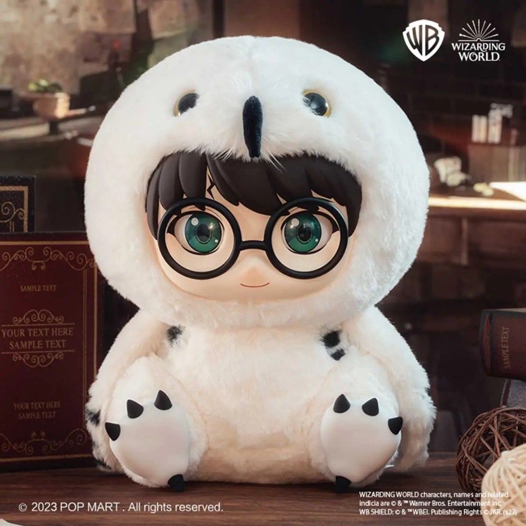 POP MART Harry Potter PVC Stuffed Toy Bubo scandiaca, Toys ...