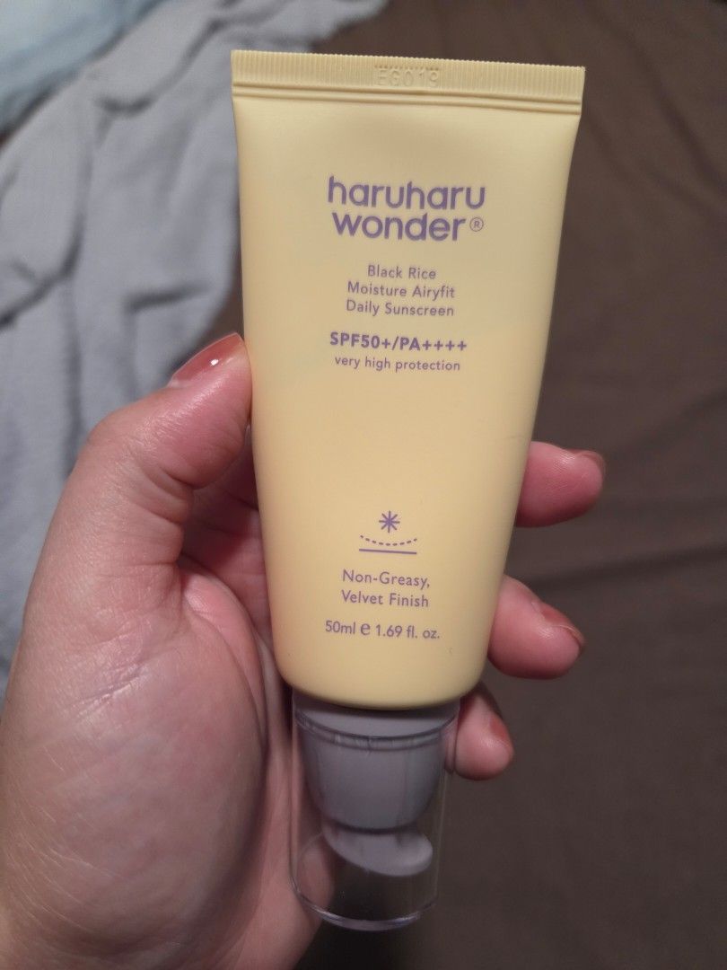 Haruharu Wonder Black Rice Moisture Airyfit Daily Sunscreen 50ml ...