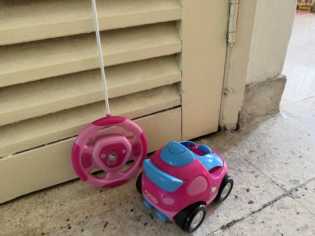 Hello Kitty Pink RC Toy Car with Controller, Toys & Collectibles, Toys ...
