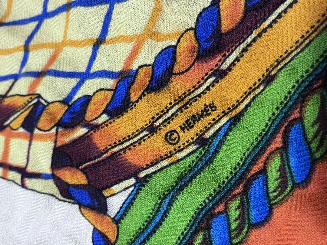 Hermes (Category: Scarves) located in Dagupan City. Submitted by calmocean-f675cc (Listing ID 1470353477, Image 3). Description: Hermes Scarf Authentic Cut tag 2999 add sf .