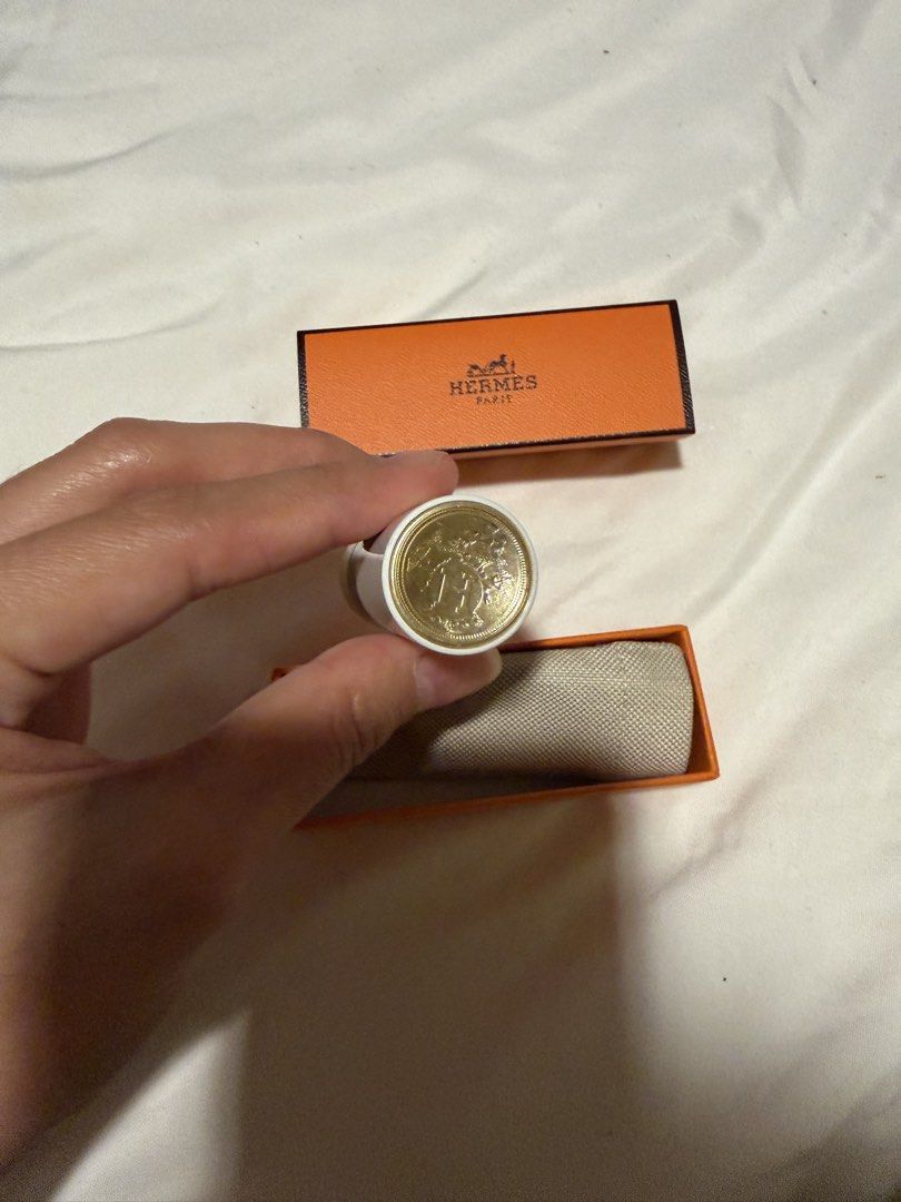 Hermes Rouge Matte Lipstick - 11 Beige Naturel (Category: Makeup) located in Cavite. Submitted by ashhiiiii (Listing ID 1470516321, Image 2). Description: used once Authentic, bought it at Hermes Greenbelt for 5,200 Shade: 11 Beige Naturel.