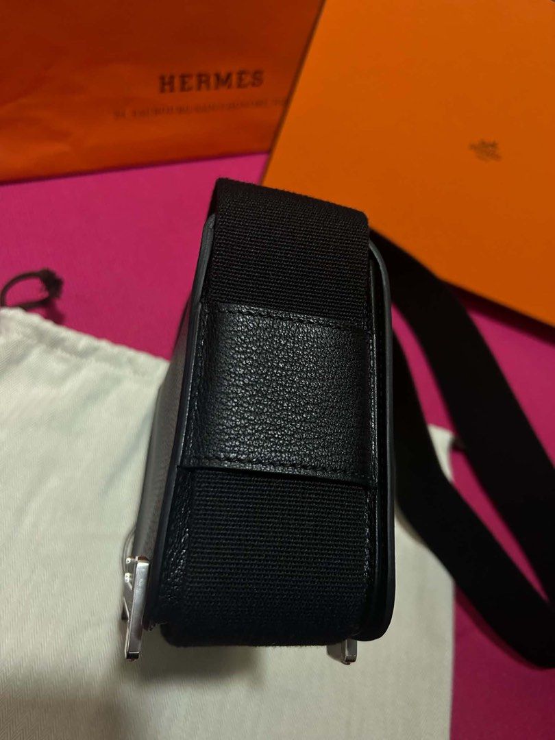 HERMÈS GETA “NOIR” (Category: Luxury Bags & Wallets) located in Manila. Submitted by ac3_03 (Listing ID 1470525018, Image 3). Description: HERMÈS GETA “NOIR” CROSSBODY / SHOULDER BAG • Size: Standard Geta • Condition: Brand New • Complete inclusions with COA (no receipt) Price: ₱358,000 Retail: ₱498,000 🔥 Lowest in the market! 📩 DM for inquiries! 📍meetups : manila or cavite.