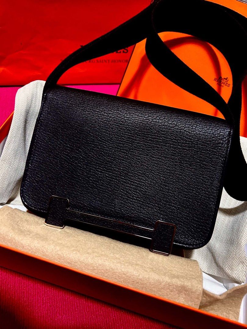 HERMÈS GETA “NOIR” (Category: Luxury Bags & Wallets) located in Manila. Submitted by ac3_03 (Listing ID 1470525018, Image 2). Description: HERMÈS GETA “NOIR” CROSSBODY / SHOULDER BAG • Size: Standard Geta • Condition: Brand New • Complete inclusions with COA (no receipt) Price: ₱358,000 Retail: ₱498,000 🔥 Lowest in the market! 📩 DM for inquiries! 📍meetups : manila or cavite.