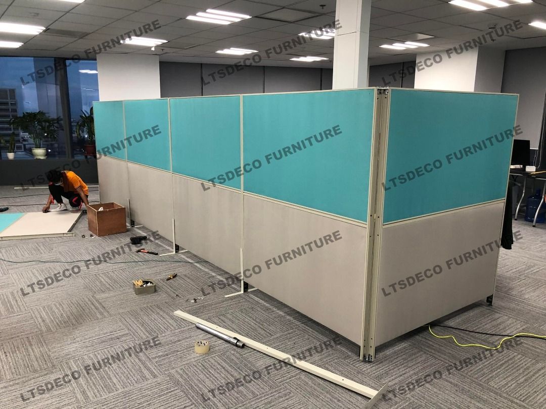 HIGH PANEL DIVIDER OFFICE FURNITURE OFFICE PARTITION (Category: Office Furniture & Fixtures) located in Quezon City. Submitted by marian_b1aa1e215 (Listing ID 1470406373, Image 2). Description: " PRICE MAY VARY DEPENDING ON SIZE, MATERIAL, AND CUSTOMIZATION. " --PRICE IS POSTING PURPOSES ONLY!! ✅ INQUIRE NOW! Hi! Are you looking for MODULAR WORKSTATION OFFICE PARTITION, ACCORDION WALL AND DOOR PARTITION, TOILET/URINAL PARTITION and OFFICE FURNITU