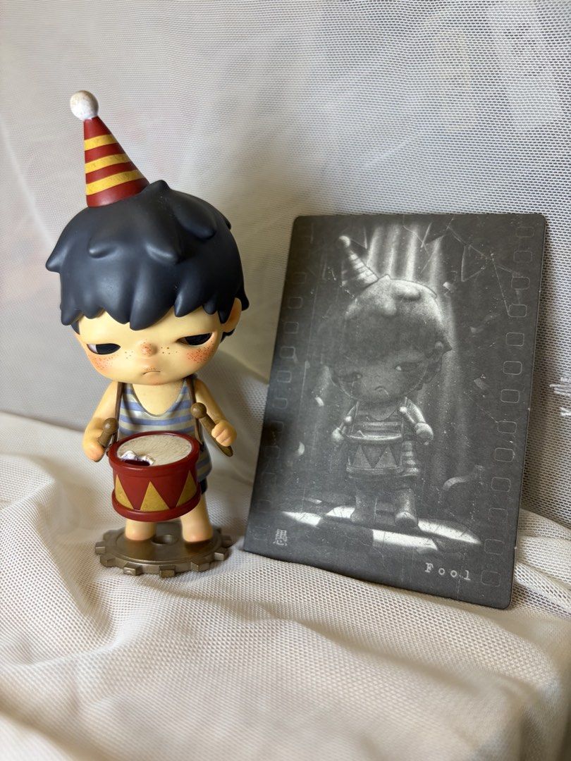 Hirono - Fool (Category: Designer & Blind Box Toys) located in Mandaluyong City. Submitted by icheeellee (Listing ID 1470506451, Image 1). Description: POP MART Hirono - Fool - Series: Hirono Mime Series Figure and Card ONLY Authenticity: 100% authentic POP MART product.