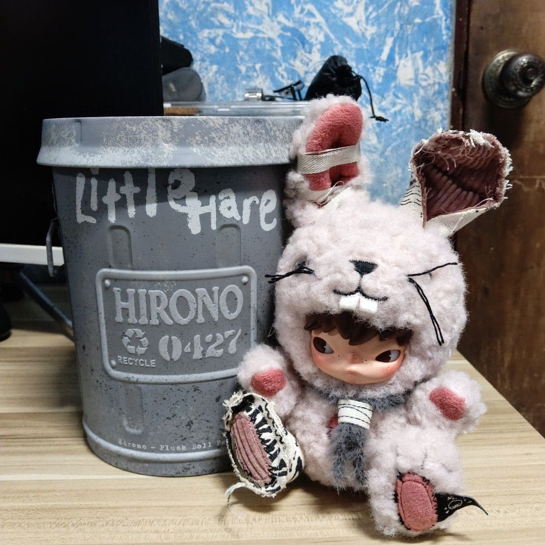 Hirono decluttering (Category: Plushies & Soft Toys) located in Manila. Submitted by pomeegranite (Listing ID 1470353240, Image 3). Description: ❗❗❗FS: HIRONO LITTLE HARE, ROAD JOURNAL, FIGHT FOR JOY❗❗❗ Little Hare (Pink Variant) Complete Inclusion = 1200 Road Journal (City Dust Afloat) Complete inclusion with foil and card = 750 Fight for Joy with box top box opened = 950 Complete inclusions with good condition of boxes Location: Bulacan (Malolo