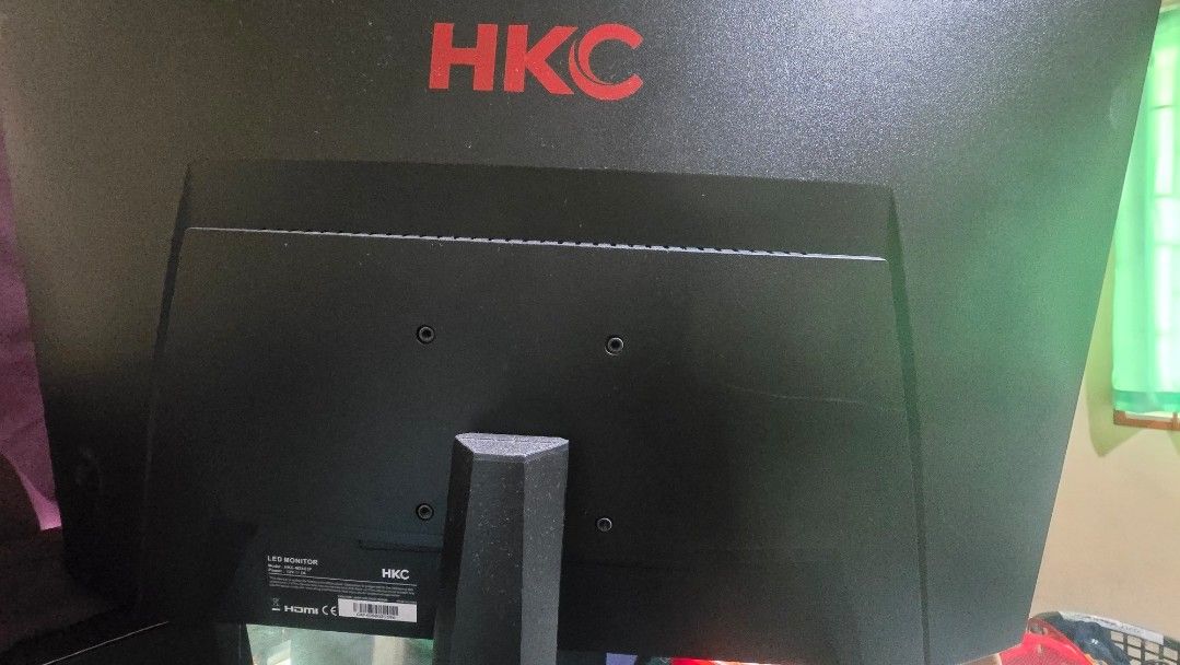 HKC Monitor (Category: Monitor Screens) located in Butuan. Submitted by tdr7boy (Listing ID 1444799056, Image 2). Description: RFS: upgraded to 1440p ✔️ used for atleast 3 years ✔️with cord included.
