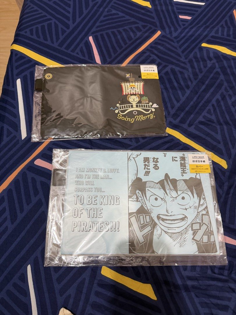 Hobonichi One Piece A6 Covers (Category: Stationery & School Supplies) located in Quezon City. Submitted by cjrchived (Listing ID 1470359447, Image 1). Description: Episode 1,000 & Going Merry A6 Covers.