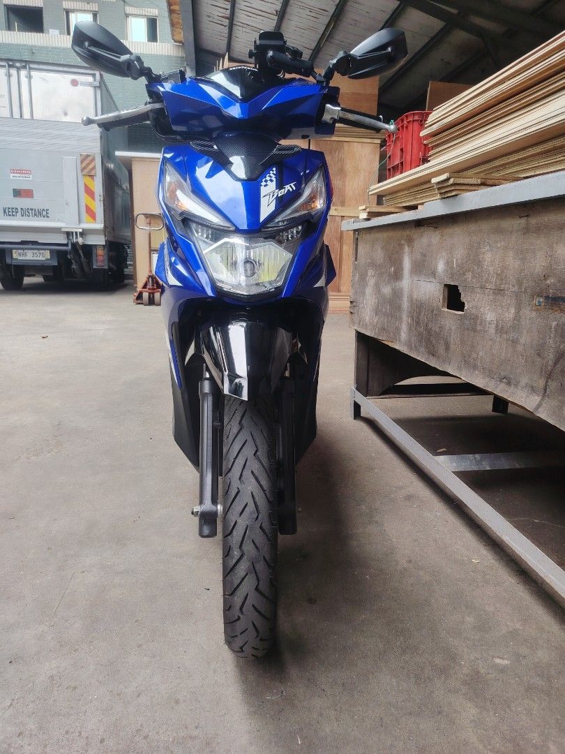 Honda beat v2 (Category: Motorbikes for Sale) located in Manila. Submitted by ag_delrosario (Listing ID 1470401553, Image 2). Description: Honda beat v2 Model :2020 Odo :22k. Orig or/cr With LTO plate Registered until January 2027 Under my name.. Bagong Palit digital odometer 80% PA ang dalawang gulong Subrang tipid sa gas Never PA nabuksan ang makina Issue sa mags Lang kailang repaint at my kunting bengkong sa hulihan pero DI nman nka apekto . A