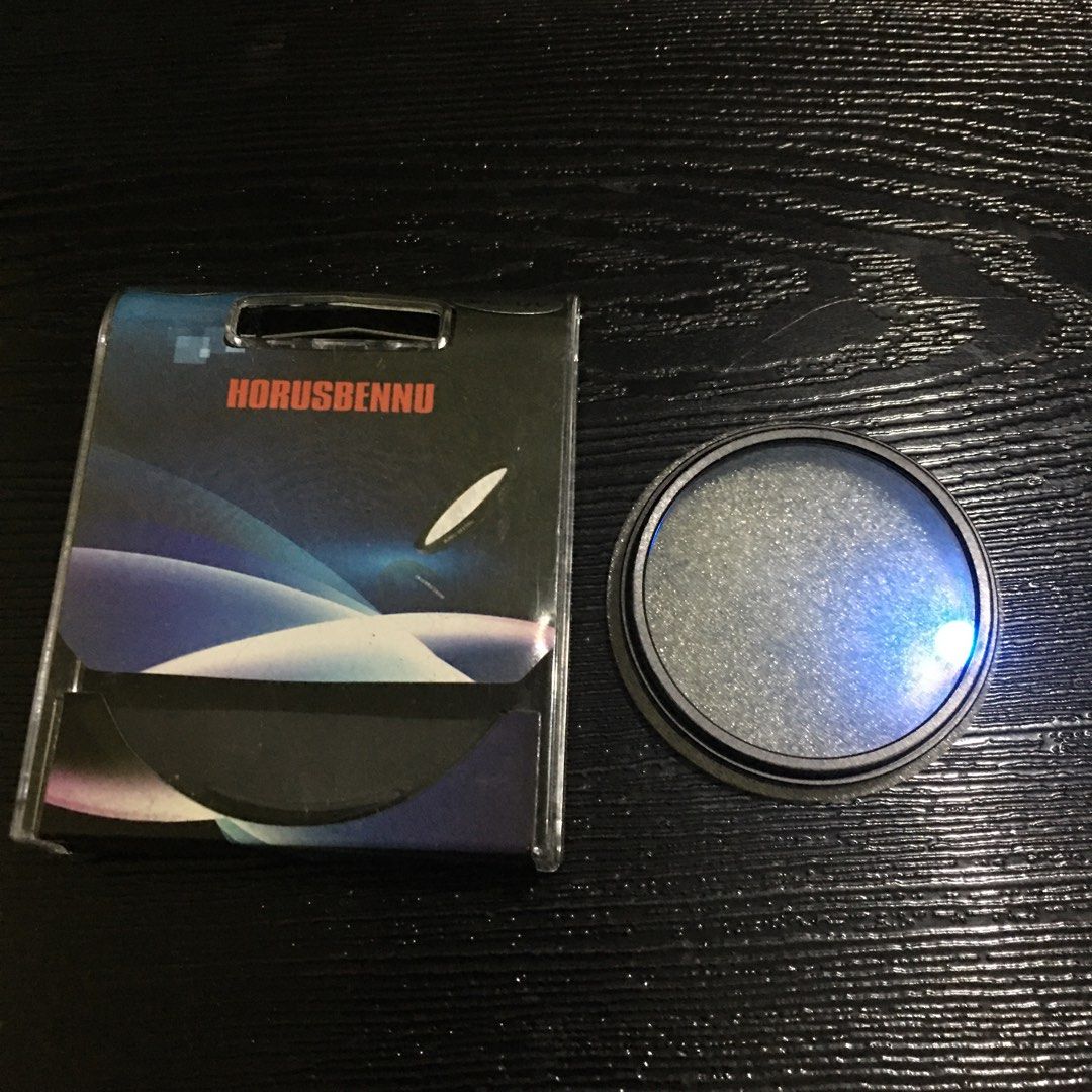 HORUSBENNU MC UV 52mm Filter - Unused (Open Box) (Category: Lens & Kits) located in Makati City. Submitted by tasteofluxury (Listing ID 1470467879, Image 1). Description: HORUSBENNU MC UV 52mm Filter - Unused (Open Box) Opened only to check. Never used/mounted. Size: 52mm Multi-Coated UV - for lens protection & reduces haze No scratches, no fungus, clean glass Comes with original case/box RFS: Wrong size / extra PM if interested. Purchase via Lal