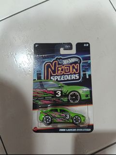 hot wheels neon speeders lancer, Toys & Collectibles, Figurines ...