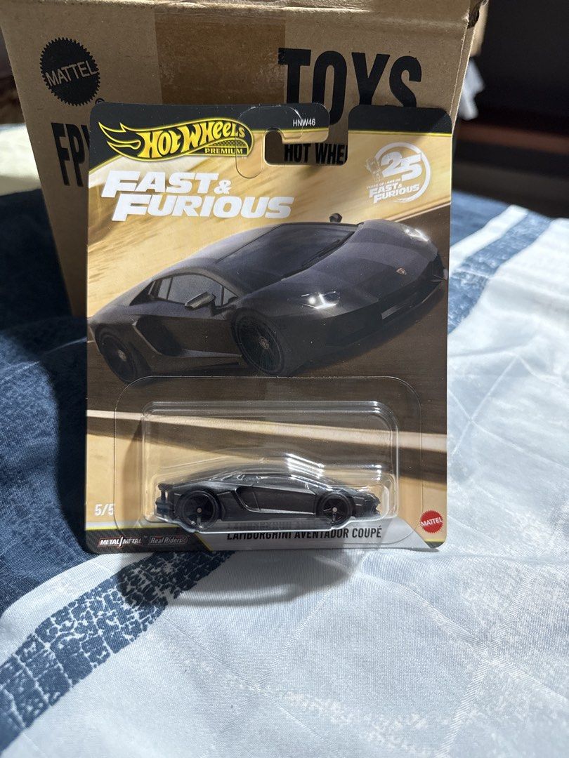 Hot Wheels Premium Fast & Furious Lamborghini Aventador Coupe, Toys ...