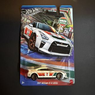 Hot Wheels Silver Series 2026 Edition 7-Eleven 2017 Nissan GT-R (R35 ...