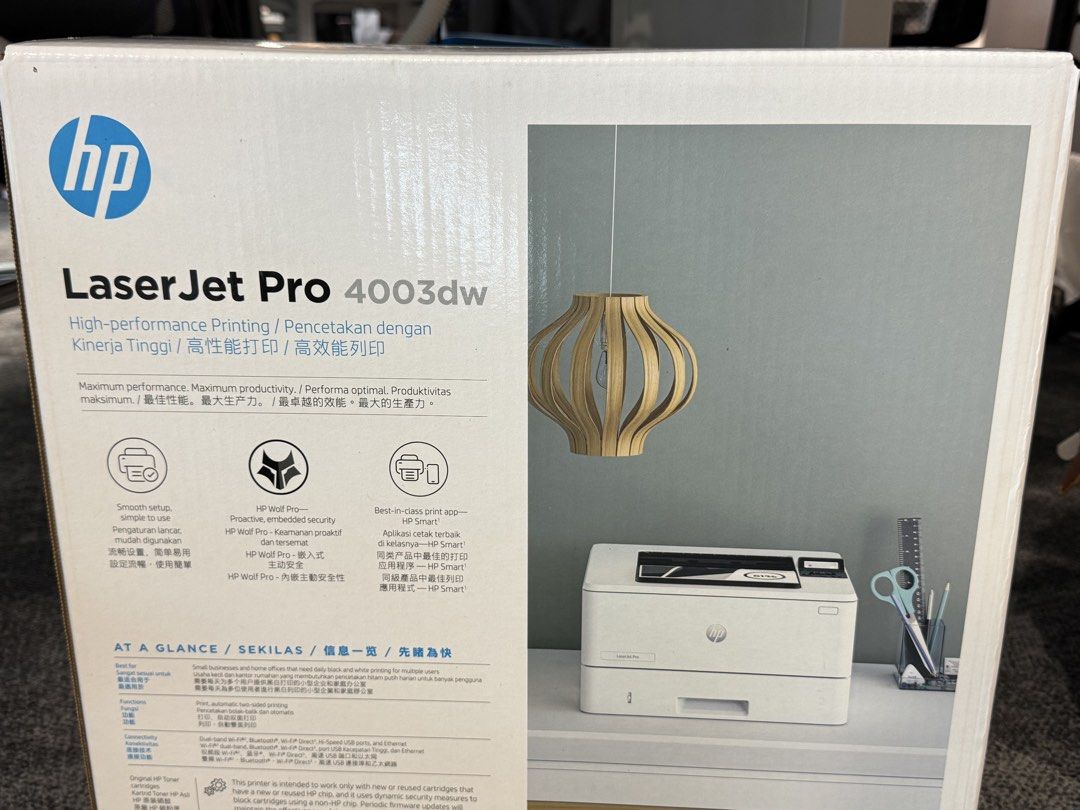 HP LaserJet Pro 4003dw, Computers & Tech, Printers, Scanners & Copiers ...