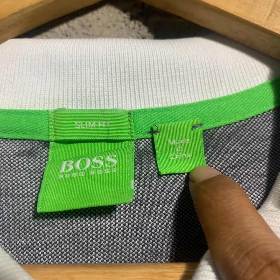 HUGO BOSS POLO SHIRT (Category: Tshirts & Polo Shirts ) located in Cagayan de Oro. Submitted by prieyaazenia_30 (Listing ID 1470447939, Image 3). Description: HUGO BOSS POLO SHIRT GOODASNEW 21/28 10/10COLORATE NO ISSUE.