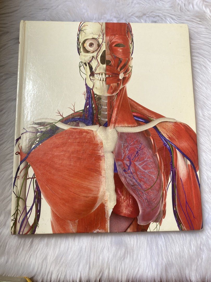 Human Anatomy and Physiology Hardcover Reference Book (Category: Textbooks) located in Quezon City. Submitted by donagraceliwanag (Listing ID 1470363377, Image 1). Description: - Comprehensive human anatomy reference book - Packed with detailed 3D illustrations, diagrams, and breakdowns of skeleton, muscles, and organ systems - Great visual aid for medical students, biology classes, and science enthusiasts - Sturdy hardcover binding with clean pa