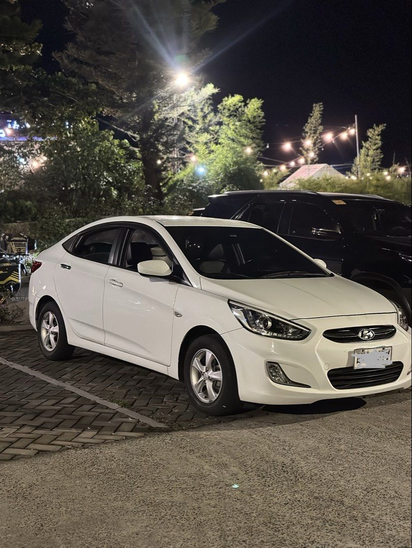 Hyundai Accent 1.4 GL (M) (Category: Used Cars) located in Manila. Submitted by felipsuprimo (Listing ID 1470405330, Image 1). Description: RUSH RUSH Our Hyundai Accent 2014 1.4L -Manual Transmission -6 speed -Unli test drive -Complete papers with open deed of sale -Malamig po aircon ito yung literal na ICE COLD AIRCON😂 -No kalampag, no leak, no major issue bukod sa mga minor dents, minor paint fade and one signal light sa right headlamp biglang