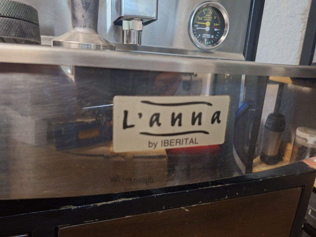 Iberital L'Anna Espresso Machine (Category: Coffee Machines & Makers) located in Taguig. Submitted by gongolly2007 (Listing ID 1470501289, Image 3). Description: Level up your coffee game with this professional Iberital commercial espresso machine! - Stainless steel body with a top cup warming area - Push-button volumetric control panel for precise brewing - Equipped with a professional group head, powerful steam wand, and hot water tap - Built-i