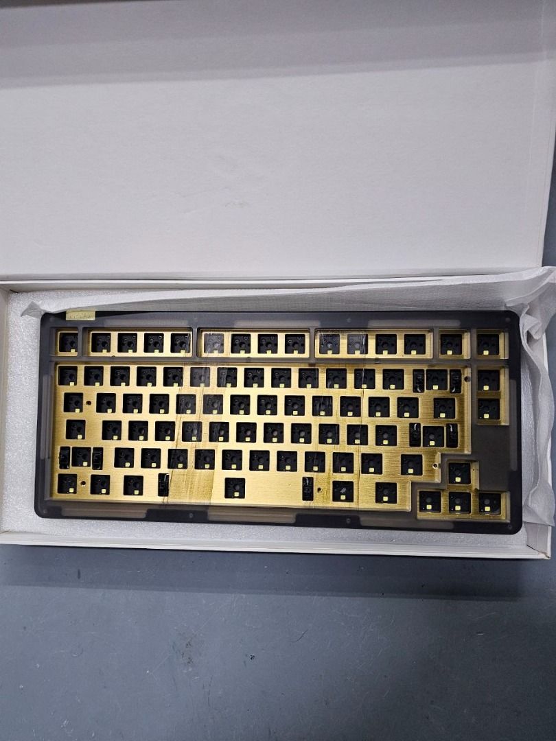 Idobao ID80 75% Smokey Black Transparent Custom Keyboard Kit, Computers ...
