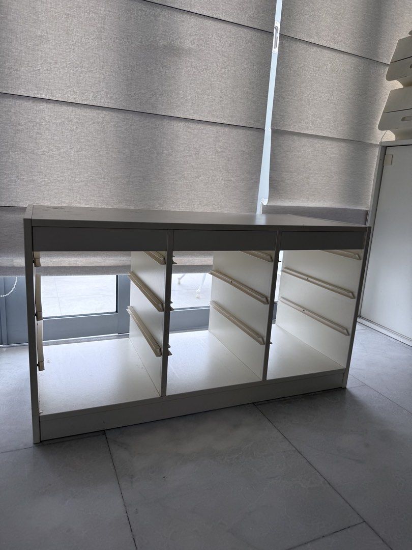 IKEA Trofast white frame, Furniture & Home Living, Furniture, Shelves ...