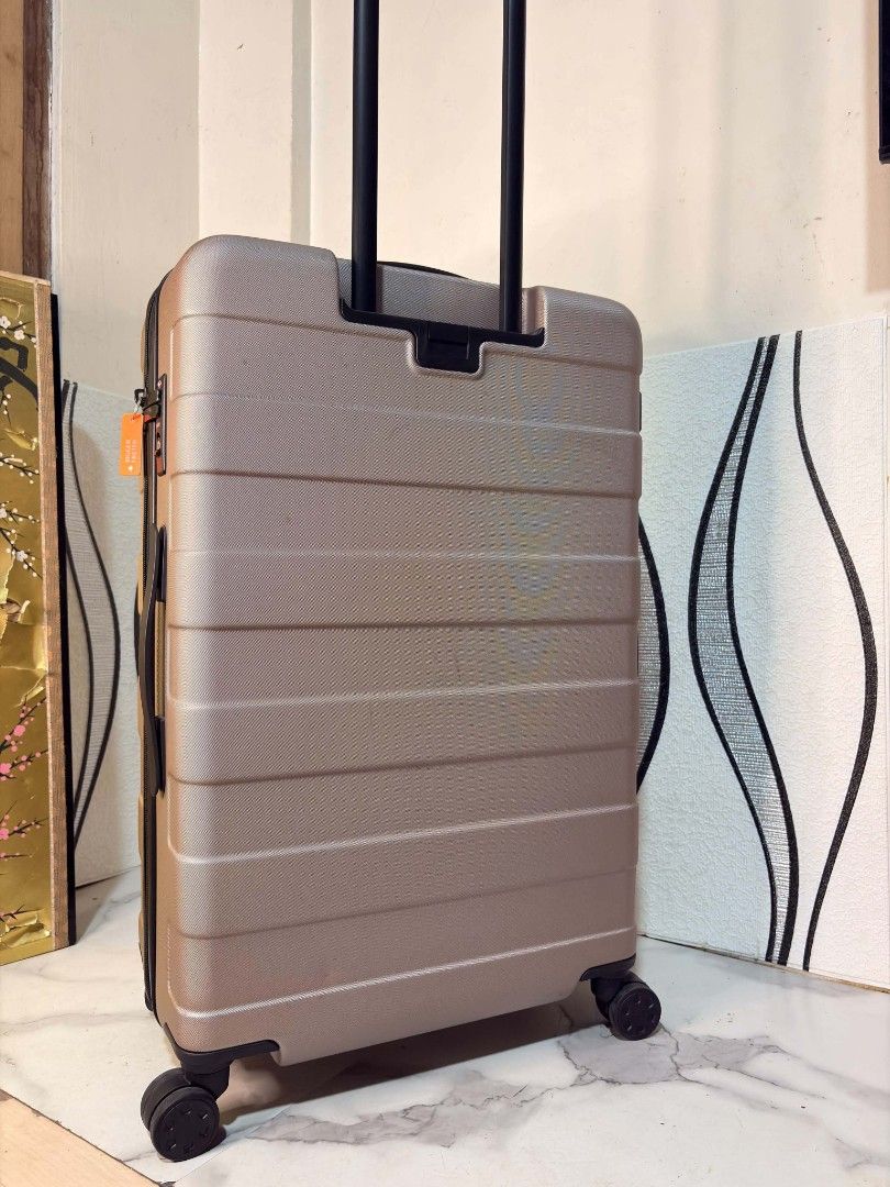 IMPORTED FROM JAPAN LARGE SIZE LUGGAGE (Category: Luggage) located in Valenzuela. Submitted by danbhengsjapansuprlus (Listing ID 1470430671, Image 3). Description: 🇯🇵IMPORTED FROM JAPAN NO BRAND DECLARED LARGE SIZE LUGGAGE🇯🇵 🎯 TSA APPROVED KEY LOCK 🎯 SMOOTH 360 WHEELS 🎯 POLYCARBONATE CASE 🎯 TELESCOPIC PUSH HANDLE TROLLEY 🎯 TOP AND SIDE HANDLE CARRIER 🎯 WIDE SPACE CAPACITY NO ISSUE.. MINIMAL MARK OF USAGE‼️.