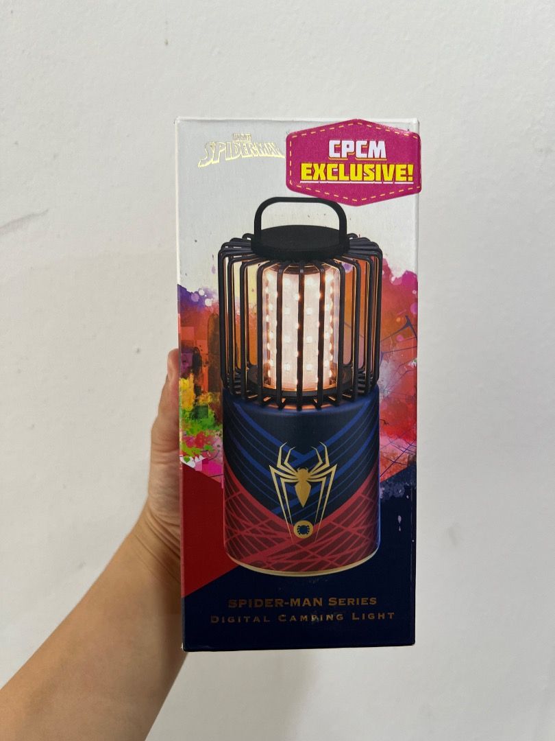 InfoThink Marvel Spider-Man Series Digital Camping Light, Furniture ...
