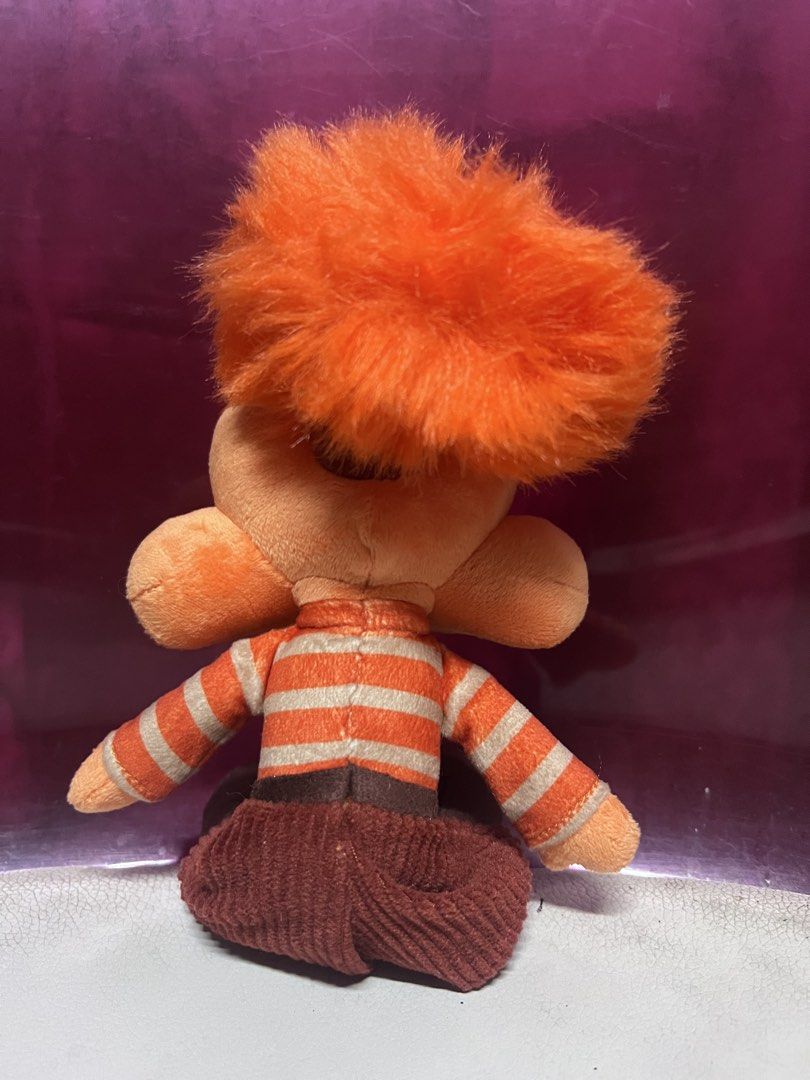 Inside Out 2 Anxiety Plush Toy (Category: Plushies & Soft Toys) located in Bulacan. Submitted by haven_plushie_dolls.888 (Listing ID 1470429051, Image 2). Description: - Authentic Disney Pixar Inside Out 2 Anxiety character plush - Features signature orange spiky hair, striped long-sleeve top, and brown corduroy pants - Wide, panicked embroidered eyes and classic expression - Tush tag attached with official Disney Pixar branding - Clean fabric, s