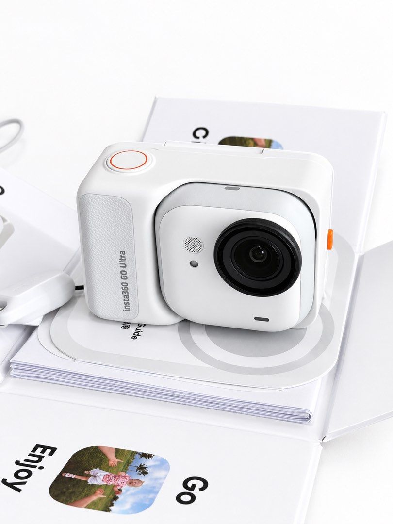 Insta360 GO Ultra action camera with tripod and mounts bundle (Category: Cameras) located in Caloocan City. Submitted by kenjiinicolaii (Listing ID 1470470966, Image 1). Description: Insta360 GO Ultra Creator Bundle *I bought this last August 2026 Standard Bundle Inclusions 1 x Go Ultra Camera 1 x Magnet Pendant 1 x Magnetic Easy Clip 1 x Pivot Stand 1 x Quick Release Mount 1 x Mini 2-in-1 Tripod 2.0 1 x Quick Release Safety Cord Additional Inclu