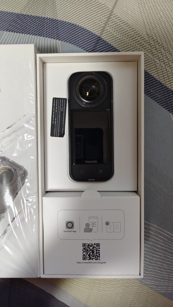 INSTA360 X3 (Category: Other Gadgets) located in Muntinlupa City. Submitted by cestina_eugene (Listing ID 1470433356, Image 2). Description: INSTA360 X3 For Sale Bought from Henry's Camera in Alabang Town Center Inclusions: Type C cable, Invisible selfie stick, telesin handler clamp, double mount clamp, camera pouch RFS: not being used anymore Issue: scratches on the lense protector Selling for 15,000 fixed Open for meet up around Alabang Pm if i