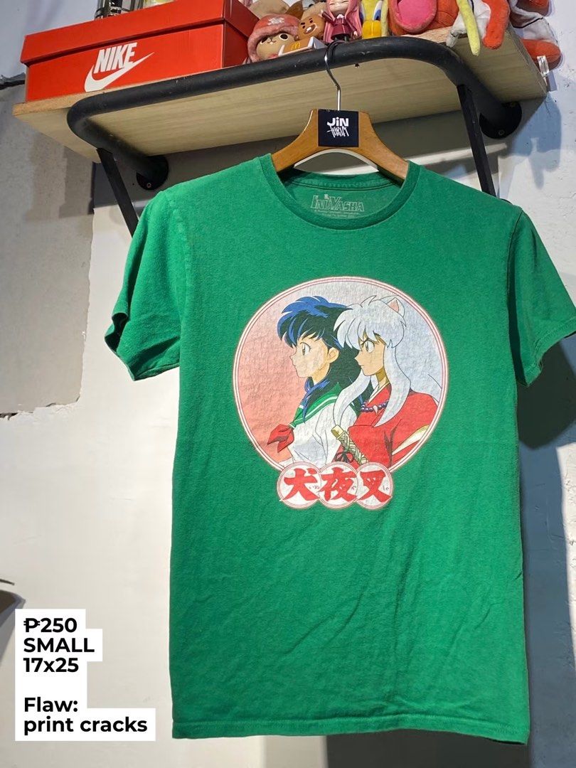 Inuyasha Shirt (Category: Tshirts & Polo Shirts ) located in Bocaue. Submitted by jintanthrift (Listing ID 1470437922, Image 1). Description: Details on pic . . . . . random tags: graphic shirt, graphic tee, anime shirt, anime tee.