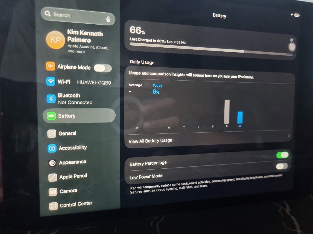 Ipad 9th Gen (Category: iPad) located in Manila. Submitted by bravehawk.b028e2 (Listing ID 1470432194, Image 3). Description: Ipad 9th Gen 64GB IOS 27 PP/A Variant Wifi Used All Working With Case and Chord Good Conditon RUSH!!!! Negotiable (Open for swap pc or laptop) RFS: Need funds for Laptop.