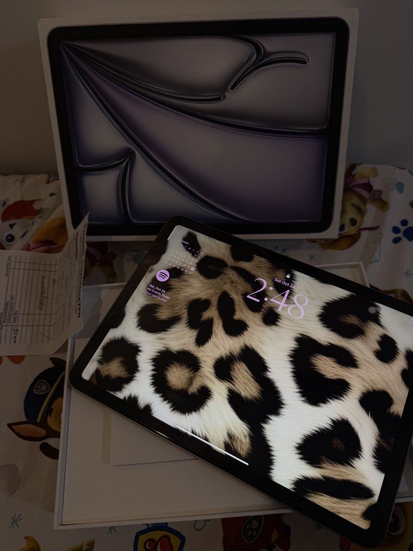IPAD M4 (Category: iPad) located in Manila. Submitted by kessikessi (Listing ID 1470373869, Image 1). Description: IPAD AIR 11 INCH M4 NO ISSUE Good AS NEW ( bagong bili ng august di nagagamit) 128 GB 🔋 100% BATTERY HEALTH 🍎 UNDER WARRANTY 8/26/2027 ✳️CYCLE COUNT 31 📍SJDM, Bulacan Can adjust the price.