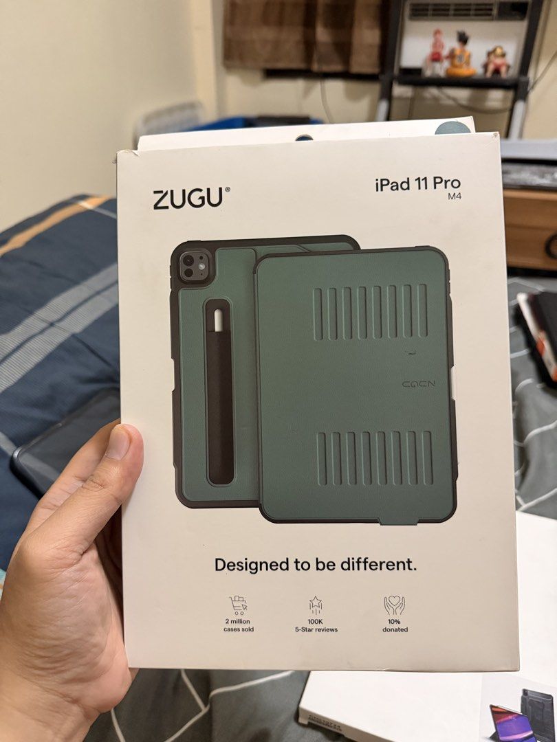 iPad Pro 11 inch M4/M5 Zugu case (Category: Cases & Sleeves) located in Los Banos. Submitted by IskoNgBayan (Listing ID 1470522007, Image 1). Description: Zugu case compatible with iPad Pro 11 inch M4/M5 color Green.