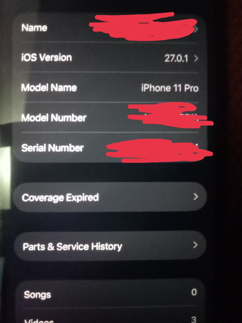 iPhone 11 pro (Category: iPhone 11 Series) located in San Pedro. Submitted by calmdog.66aaf1 (Listing ID 1470367746, Image 1). Description: - Model: iPhone 11 Pro - Color: Gold - Camera: Triple-lens rear camera system - Battery Health: 69% - Condition: Pre-owned, coverage expired, functioning display and body as seen in photos - Perfect for daily use or after battery replacement -everything works -replaced lcd screen with true tone - alot of scra