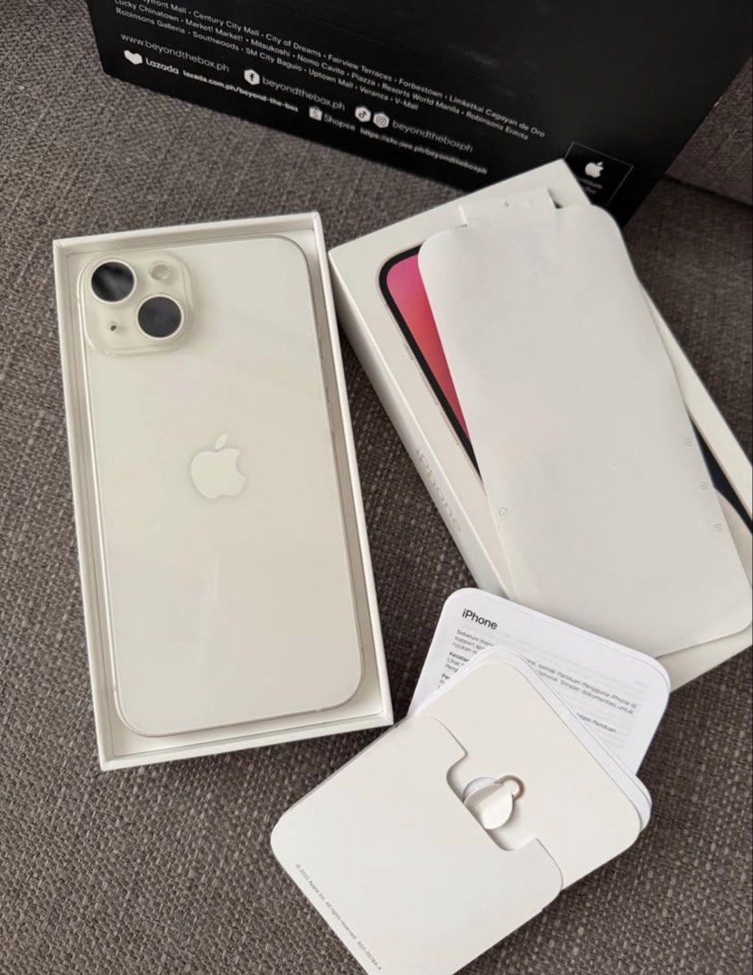 Iphone 14 (Category: iPhone 14 Series) located in San Pedro. Submitted by loveeofgoldiss (Listing ID 1470365209, Image 1). Description: Iphone 14 128GB OPENLINE 88BH OCT 13 LANG NATAPOS WARRANTY MAKINIS COMPLETE.