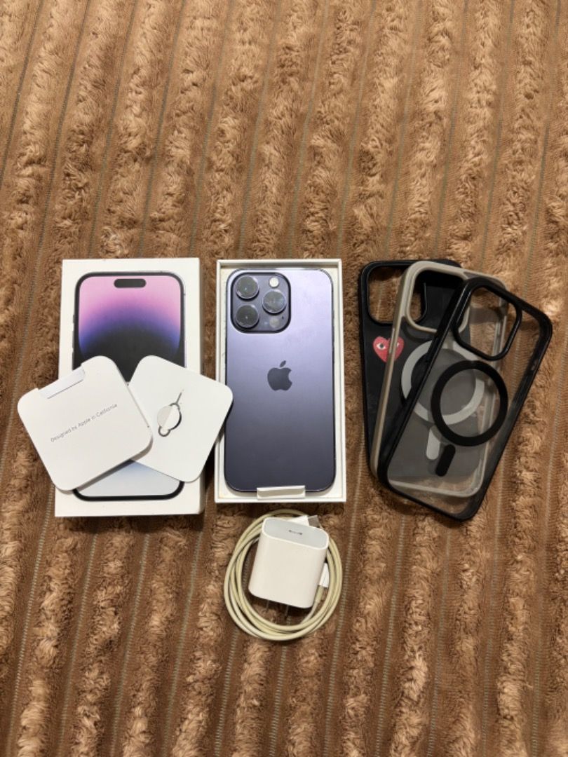 Iphone 14Pro 128gb (Category: iPhone 14 Series) located in Caloocan City. Submitted by kylemichae26012 (Listing ID 1470366777, Image 1). Description: Ip14 Pro 128gb 24,990🏷️Negotiable -No sim restriction -Working face id / true tone -iOS 26.6 update -128gb -NTC approved ZP/A local variant 🇵🇭 -Unli reset -74%BH 🔋( original makunat ) -No history repair -With original box, case and orig charger. -No issue -Makinis pa 😉 Location📍 North caloocan
