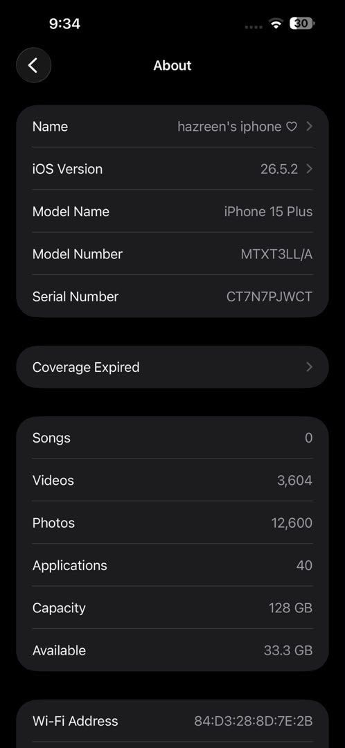 Iphone 15 plus (Category: iPhone 15 Series) located in Kuala Lumpur. Submitted by wanraziman84287 (Listing ID 1470352513, Image 3). Description: Dkt area camera blkng ad crack skit x effect camera .. hrge bleh nego .. berminat pm.