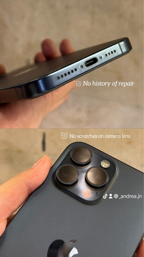 iPhone 15 Pro Max 256 GB with Freebies (Category: iPhone 15 Series) located in Bulacan. Submitted by xandrea.jn (Listing ID 1470381257, Image 2). Description: Please read the descriptions every photos Location: Bulacan.
