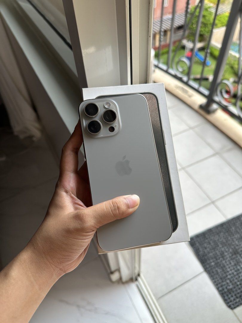 iPhone 15 Pro Max 256GB (Category: iPhone 15 Series) located in Makati City. Submitted by brainsoup187 (Listing ID 1470463051, Image 1). Description: No issues & no repairs. Openline. 84% Battery Health. With Original box and case. Minimal scratches but see photos to see condition of the phone. Good condition 👌.