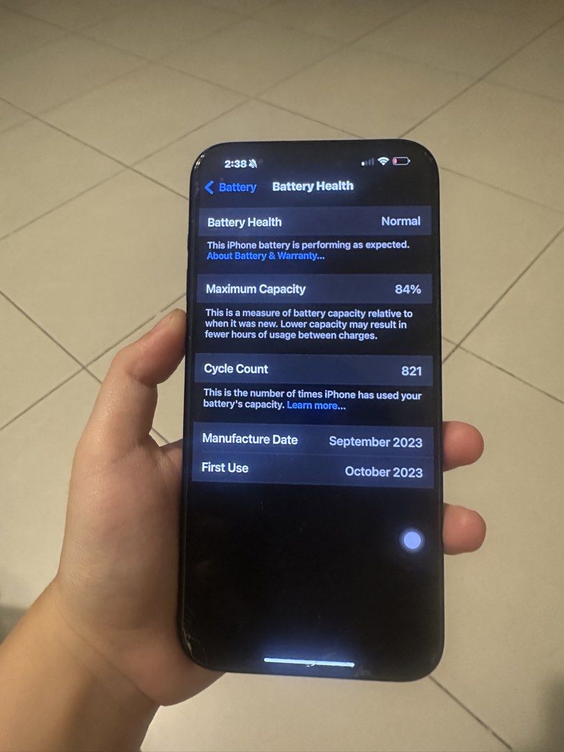 iPhone 15 Pro Max Blue Titanium 256GB, Mobile Phones & Gadgets, Mobile ...