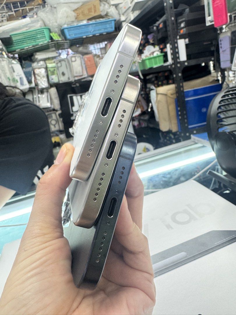 iphone 15 Promax 256, FU, NTC, 95% smooth (Category: iPhone 15 Series) located in San Juan City. Submitted by angelwinks8 (Listing ID 1470443842, Image 2). Description: iphone 15 Promax 256, FU, NTC, 95% smooth PACKAGE : Unit and Charger Warranty: 5 Days testing warranty, No warranty on LCD and water damage MODE of PAYMENT: -CASH -BPI Transfer -BDO Transfer -Gcash Transfer -PayMaya *STORE PICK-UP, 2nd Floor Centermall Greenhills Shopping Center, 