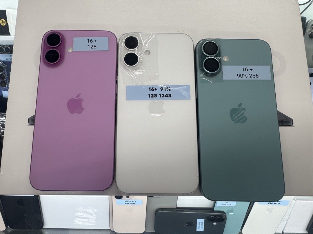Iphone 16 Plus 128, NTC, FU, 91%, 98% smooth (Category: iPhone 16 Series) located in San Juan City. Submitted by angelwinks8 (Listing ID 1470437961, Image 1). Description: Iphone 16 Plus 128, NTC, FU, 91%, 98% smooth PACKAGE : Unit and Charger Warranty: 5 Days testing warranty, No warranty on LCD and water damage MODE of PAYMENT: -CASH -BPI Transfer -BDO Transfer -Gcash Transfer -PayMaya *STORE PICK-UP, 2nd Floor Centermall Greenhills Shopping Ce
