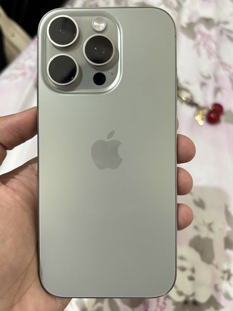 Iphone 16 Pro / 128GB (Category: iPhone 16 Series) located in Quezon City. Submitted by misateodorojr01 (Listing ID 1470472401, Image 1). Description: Iphone 16 Pro / 128GB Color: Desert Titanium 91% Battery Health 325 Cycle Count Open Line (any sim) No History of Repair Factory Unlocked Truetone Working Unit Only Only Issue: 2 Minor Scratches sa screen pero di masyadong visible at hindi nakaka apekto sa performance. Rfs: Upgrading.