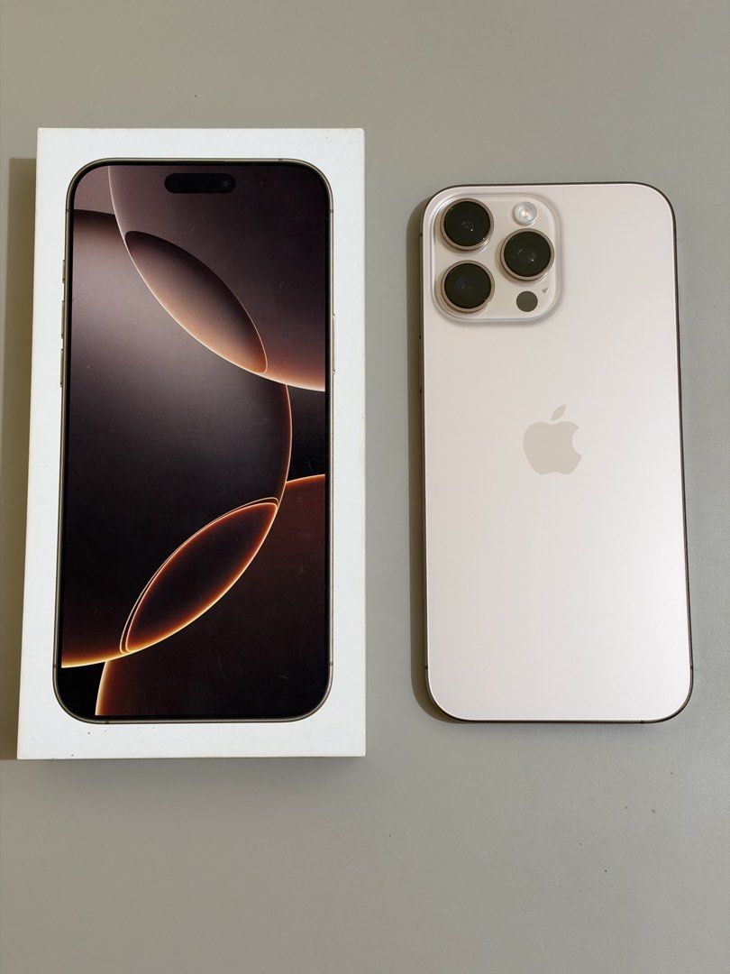 iPhone 16 Pro Max 512 gb (Category: iPhone 16 Series) located in Makati City. Submitted by hi_blossom (Listing ID 1470364721, Image 1). Description: iPhone 16 Pro Max 512gb Factory Unlocked Bought from Power Mac Excellent condition, no flaws, no dents 90% BH Inclusions: Cases, box - Meetup Locations: BGC Taguig, SM Makati, and SM Megamall, Vista Mall .