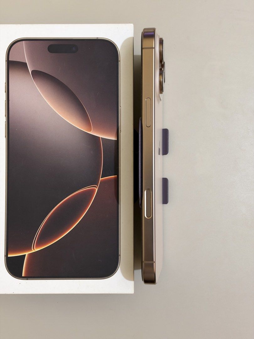 iPhone 16 Pro Max 512 gb (Category: iPhone 16 Series) located in Makati City. Submitted by hi_blossom (Listing ID 1470364721, Image 3). Description: iPhone 16 Pro Max 512gb Factory Unlocked Bought from Power Mac Excellent condition, no flaws, no dents 90% BH Inclusions: Cases, box - Meetup Locations: BGC Taguig, SM Makati, and SM Megamall, Vista Mall .