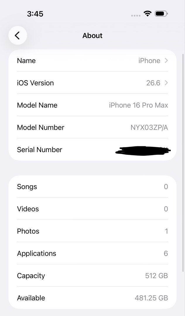 iPhone 16 Pro Max 512GB Black Titanium, Mobile Phones & Gadgets, Mobile ...