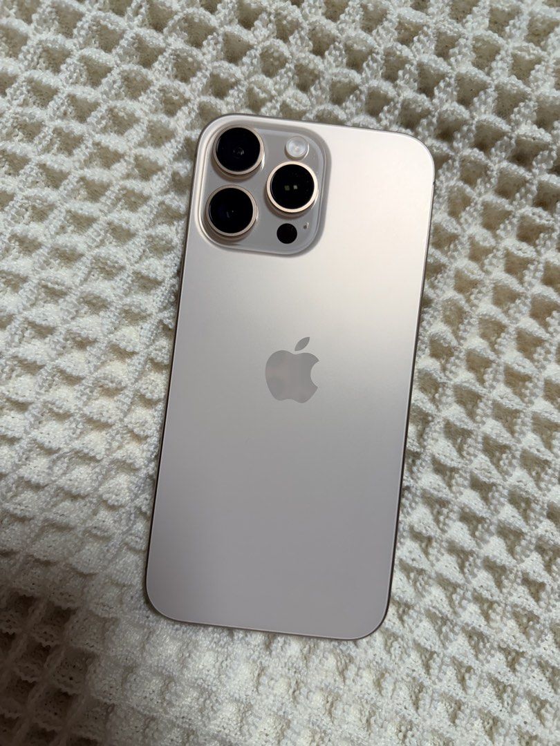 iPhone 16 Pro Max - Dessert titanium (Category: iPhone 16 Series) located in Angeles City. Submitted by yoonari19181 (Listing ID 1470436363, Image 1). Description: Selling my personally owned iPhone 16 Pro Max, carefully maintained and well taken care of since day one. Device Details: 256GB Storage. 98% Battery Health. 269 Battery Cycle Count. Original Box Included. Never Repaired or Opened. Always Used with a Protective Case. No Known Functional
